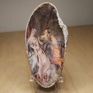 PRIDE AND PREJUDICE RENAISSANCE EMBELLISHED SEASHELL ONE OF A KIND